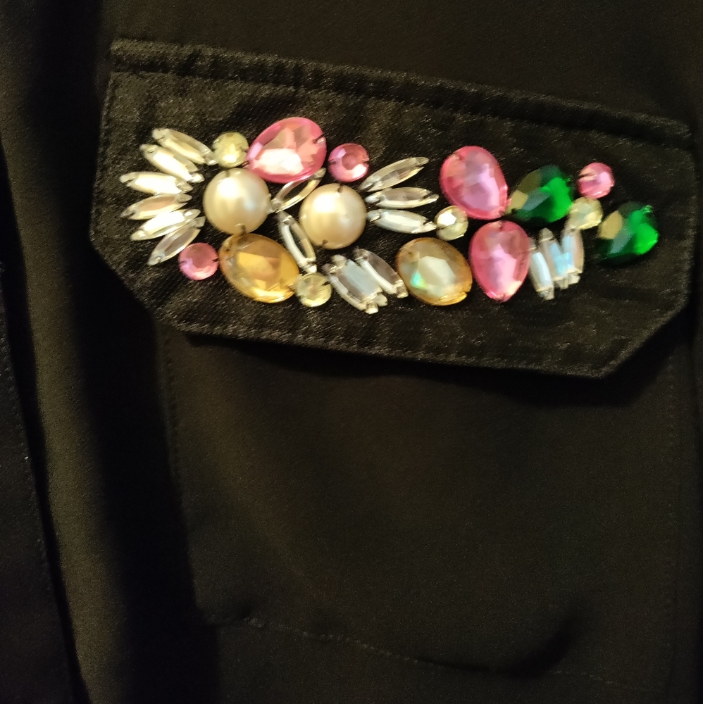 Sheer button up blouse - Picture 3 of 3